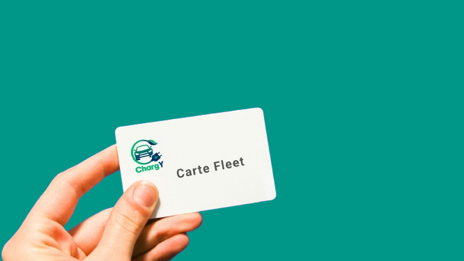 Carte Fleet borne de recharge VE