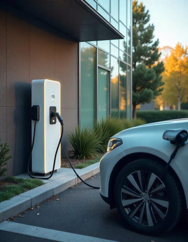 Borne recharge entreprise