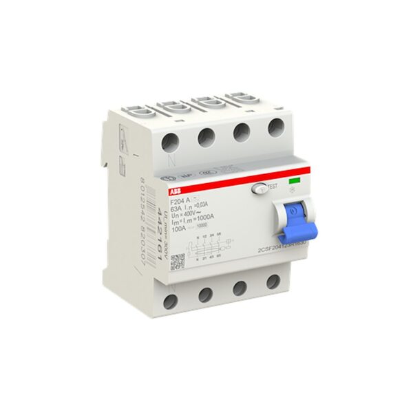 ABB - Interrupteur Différentiel - F200 - 4P - 63A - 30mA - Type A – Image 3