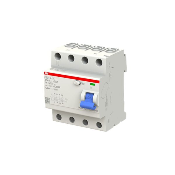 ABB - Interrupteur Différentiel - F200 - 4P - 80A - 30mA - Type A – Image 2