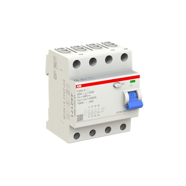 ABB - Interrupteur Différentiel - F200 - 4P - 80A - 30mA - Type A – Image 3
